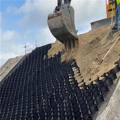 Geocell Slope Protection